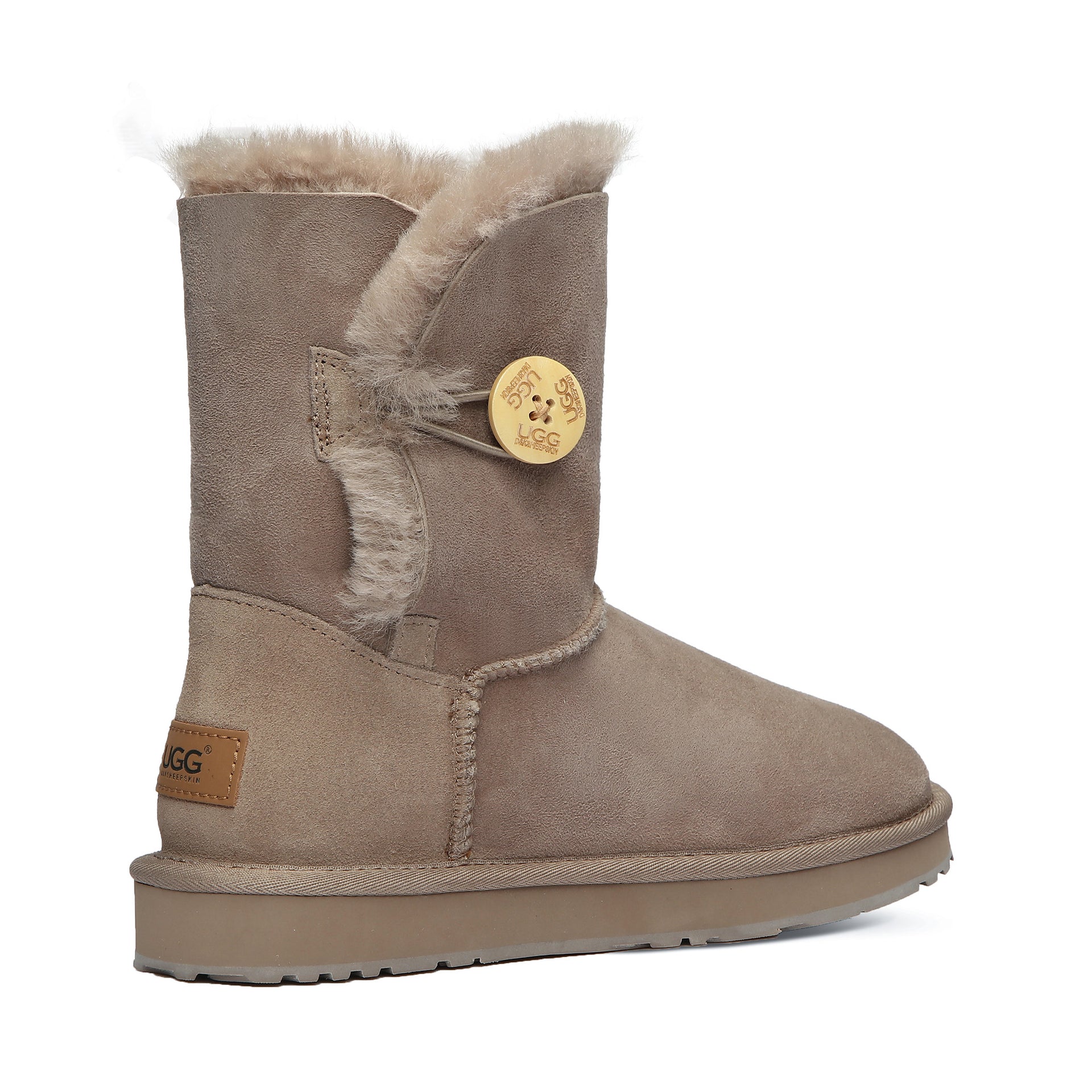 Classic Mid Button Uggs, women's boots in Clay Brown view 13