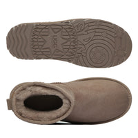 Classic Mini Uggs, women's and men's boots in Clay Brown view 15