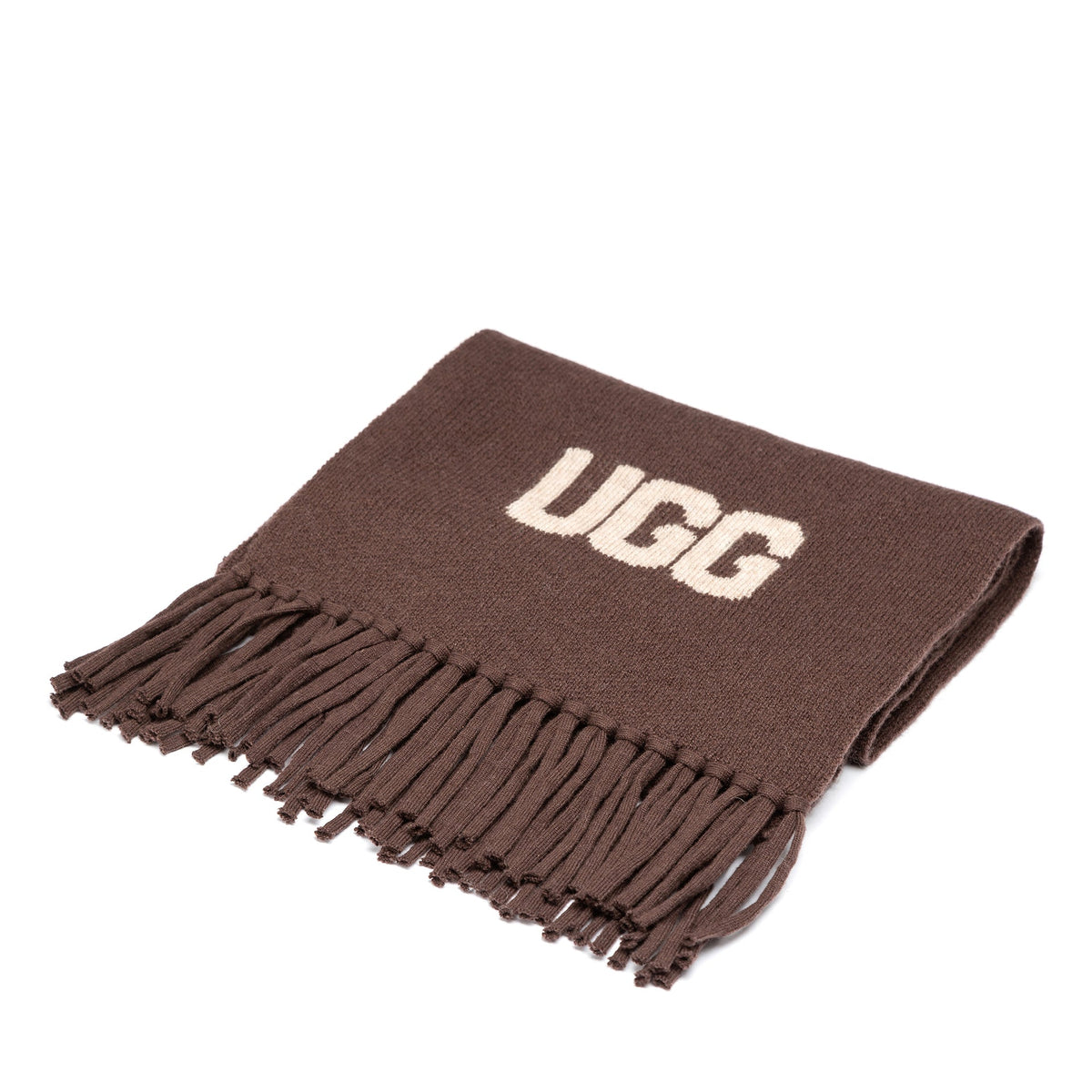 Cashmere Aus Wool Scarf Uggs, for women and men in Chocolate view 1