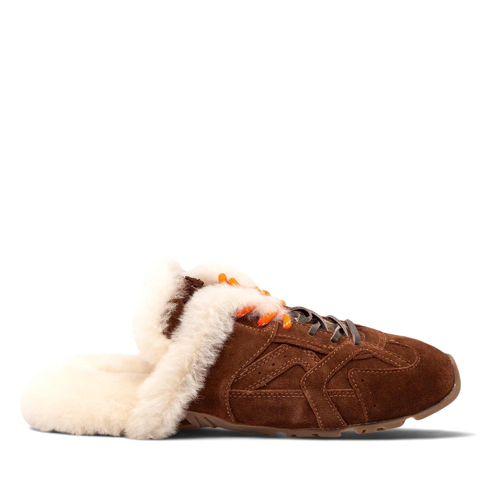 Cosy Shearling Ugg Slippers womens shearling ugg slippers in chocolate view 5
