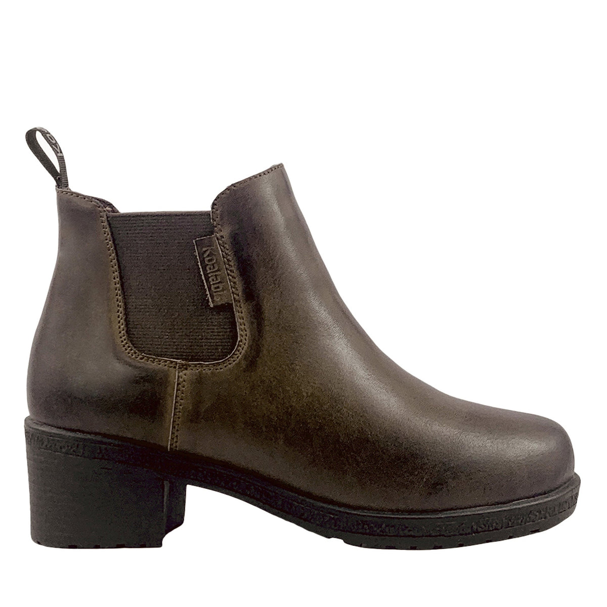 Inis Leather Heels Boots, for women in Chocolate view 1