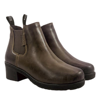 Inis Leather Heels Boots