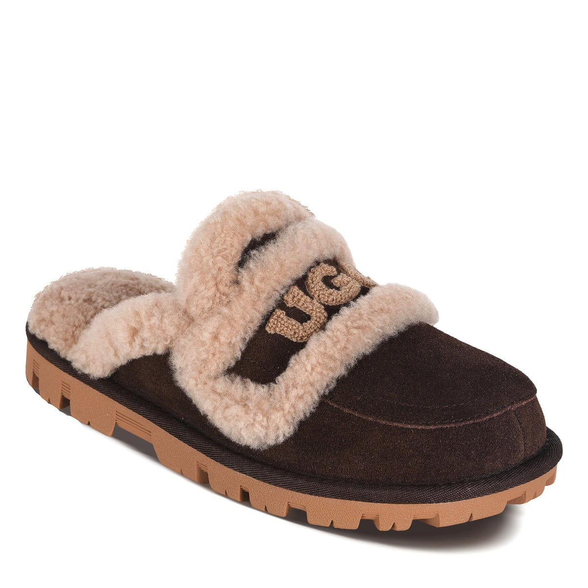 Logo Shearling Ugg Slipper