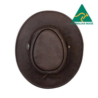 Bushie Full Grain Leather Hat