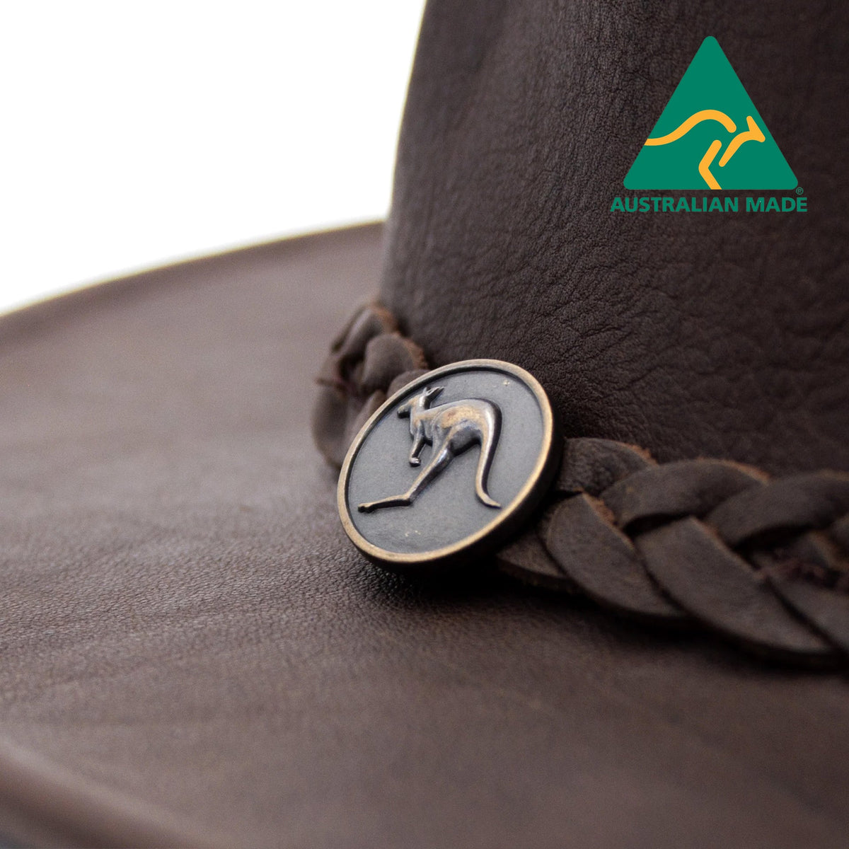 Bushie Full Grain Leather Hat