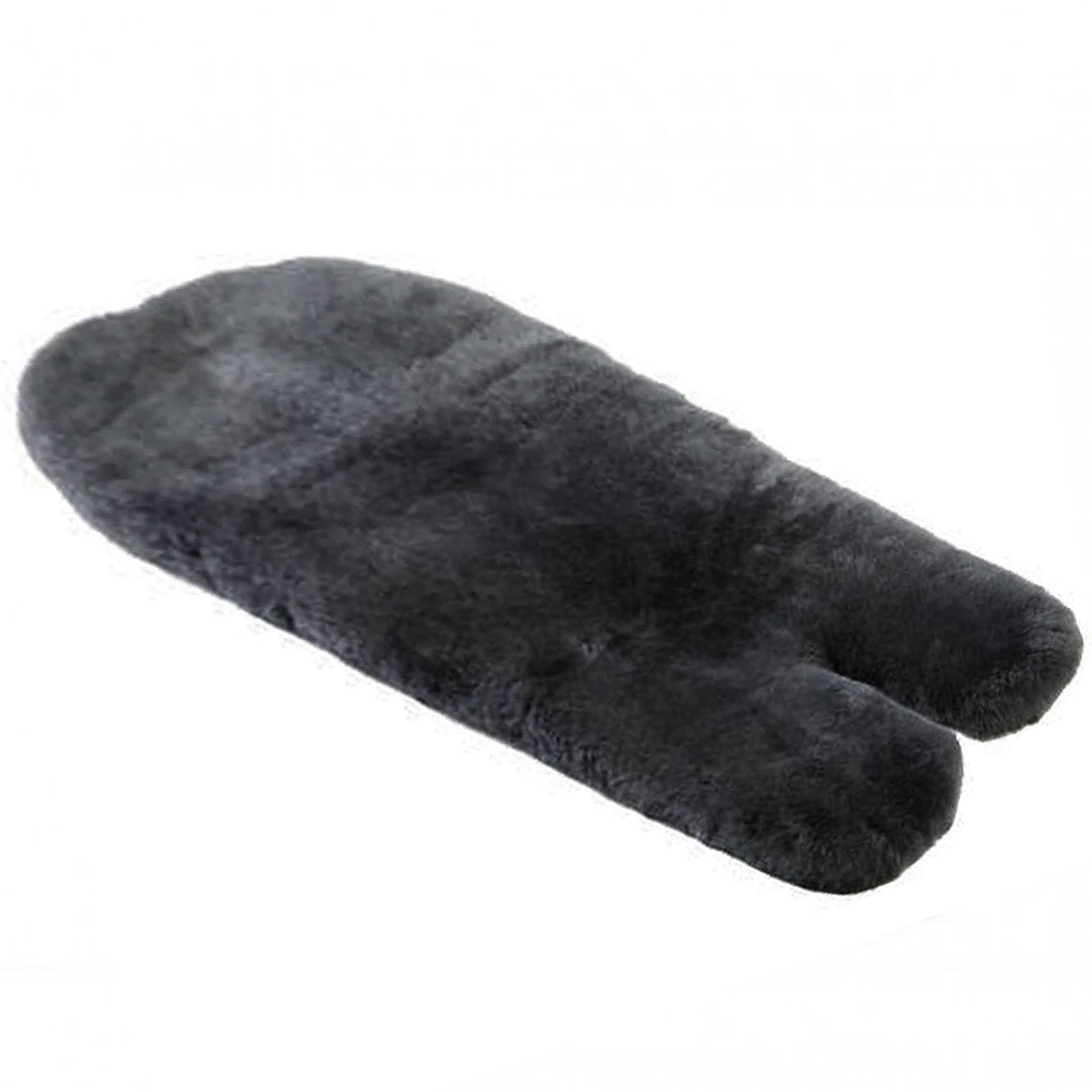 Premium Traveler Lambskin Stroller Liner, for kids in Charcoal view 4