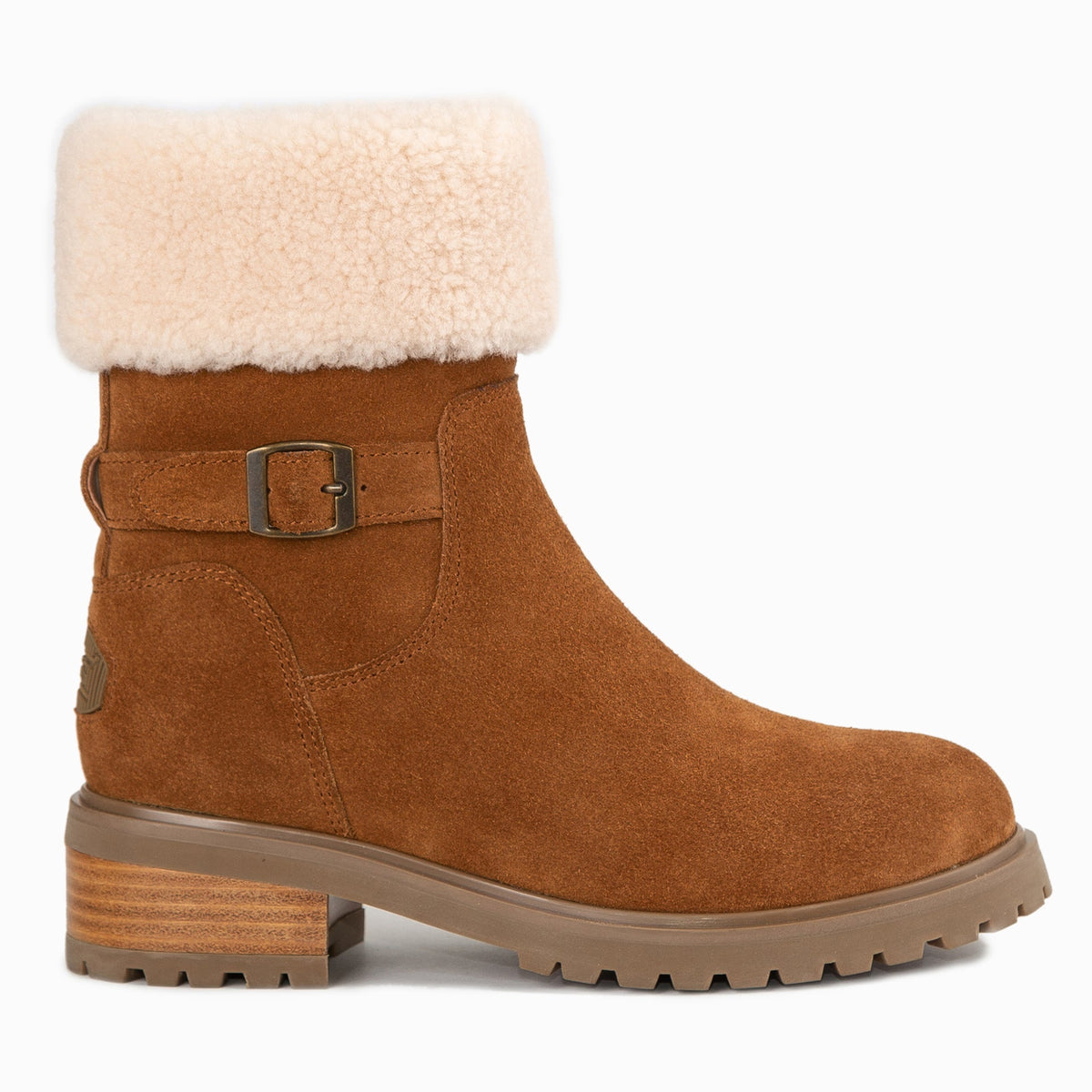UGG Lissa Ankle Zip Boots, for women in Chestnut view 1