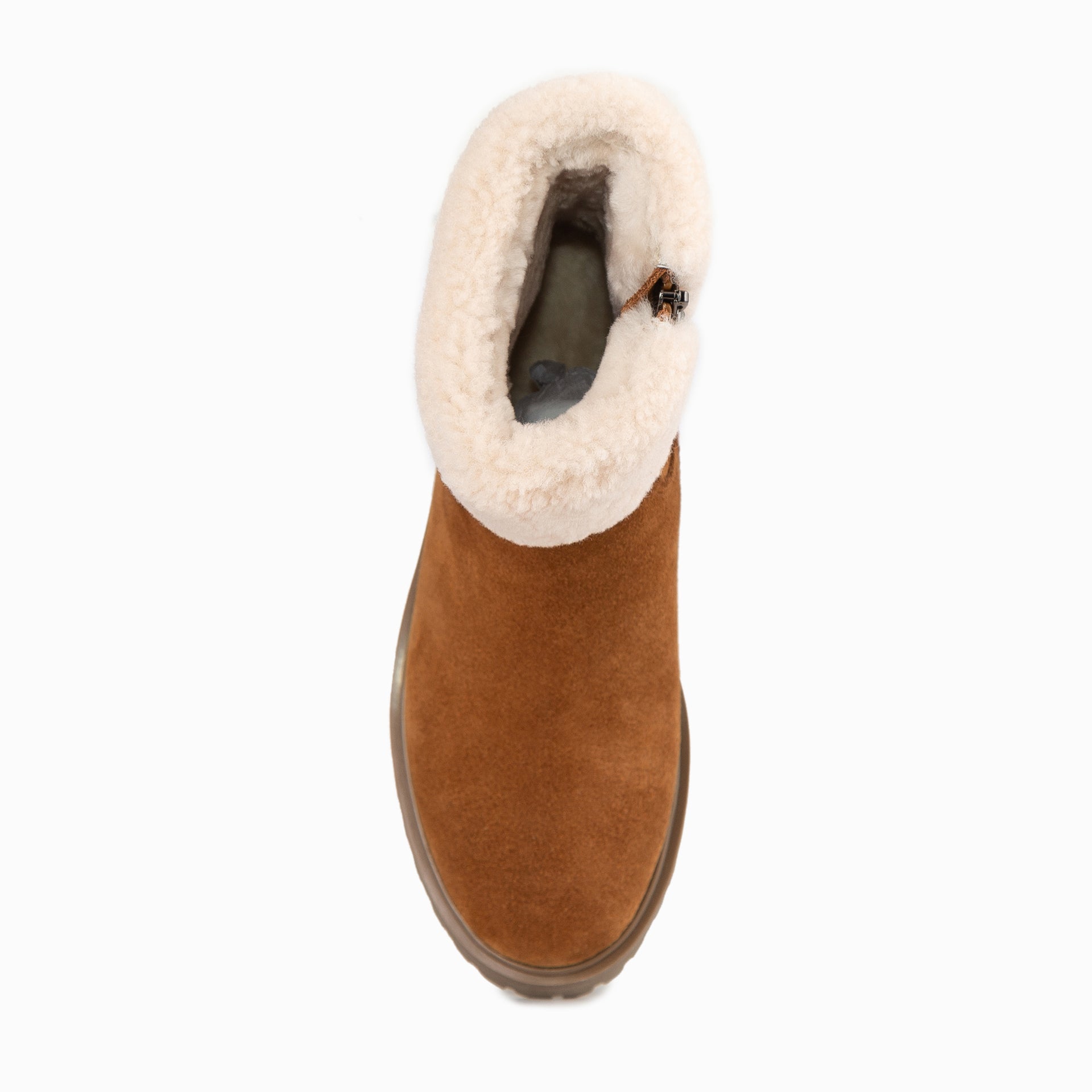 UGG Lissa Ankle Zip Boots, for women in Chestnut view 5