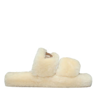 Double Strap Shearling Ugg Slipper