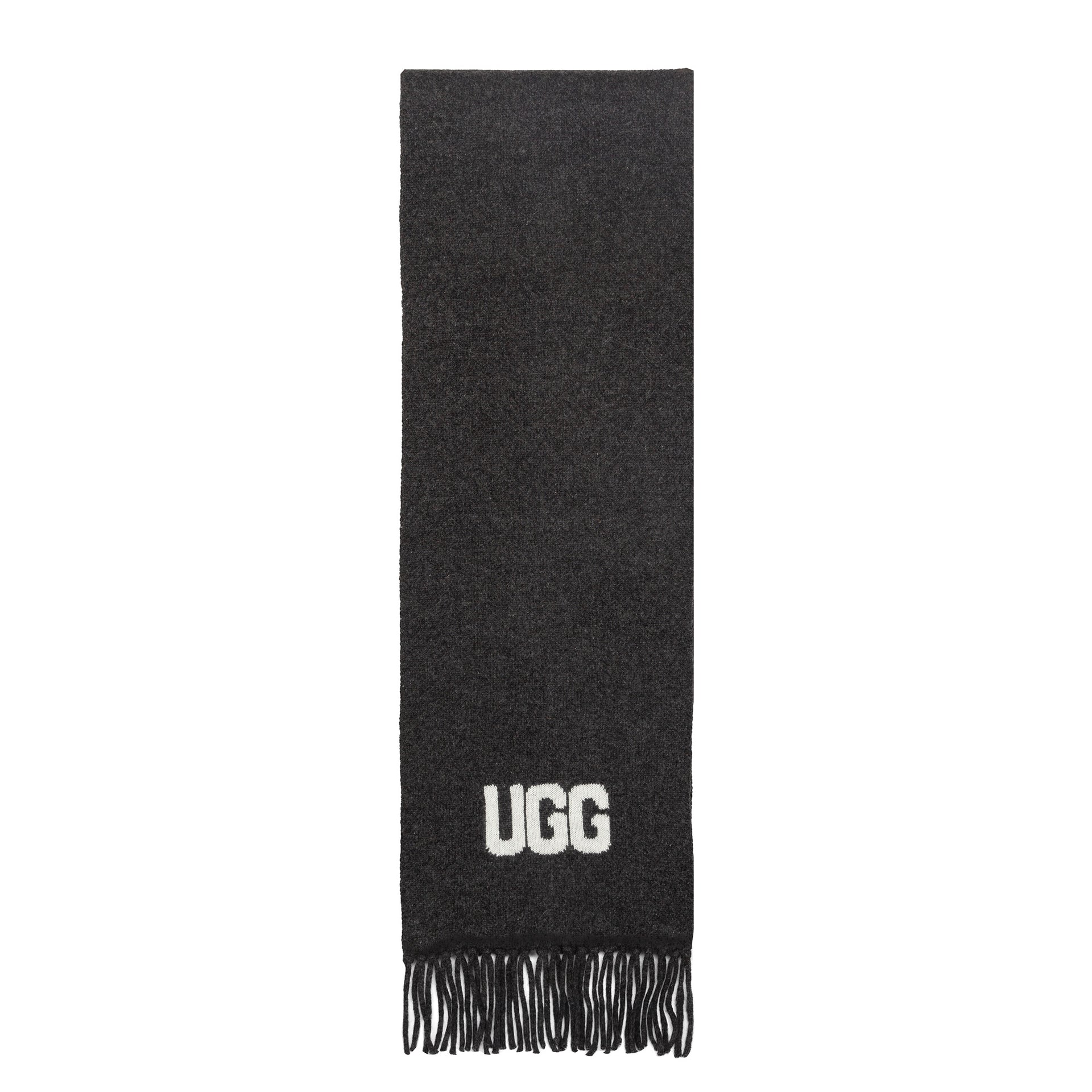 Cashmere Aus Wool Scarf Uggs, for women and men in Charcoal view 22