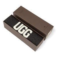 Cashmere Aus Wool Scarf Uggs, for women and men in Charcoal view 25