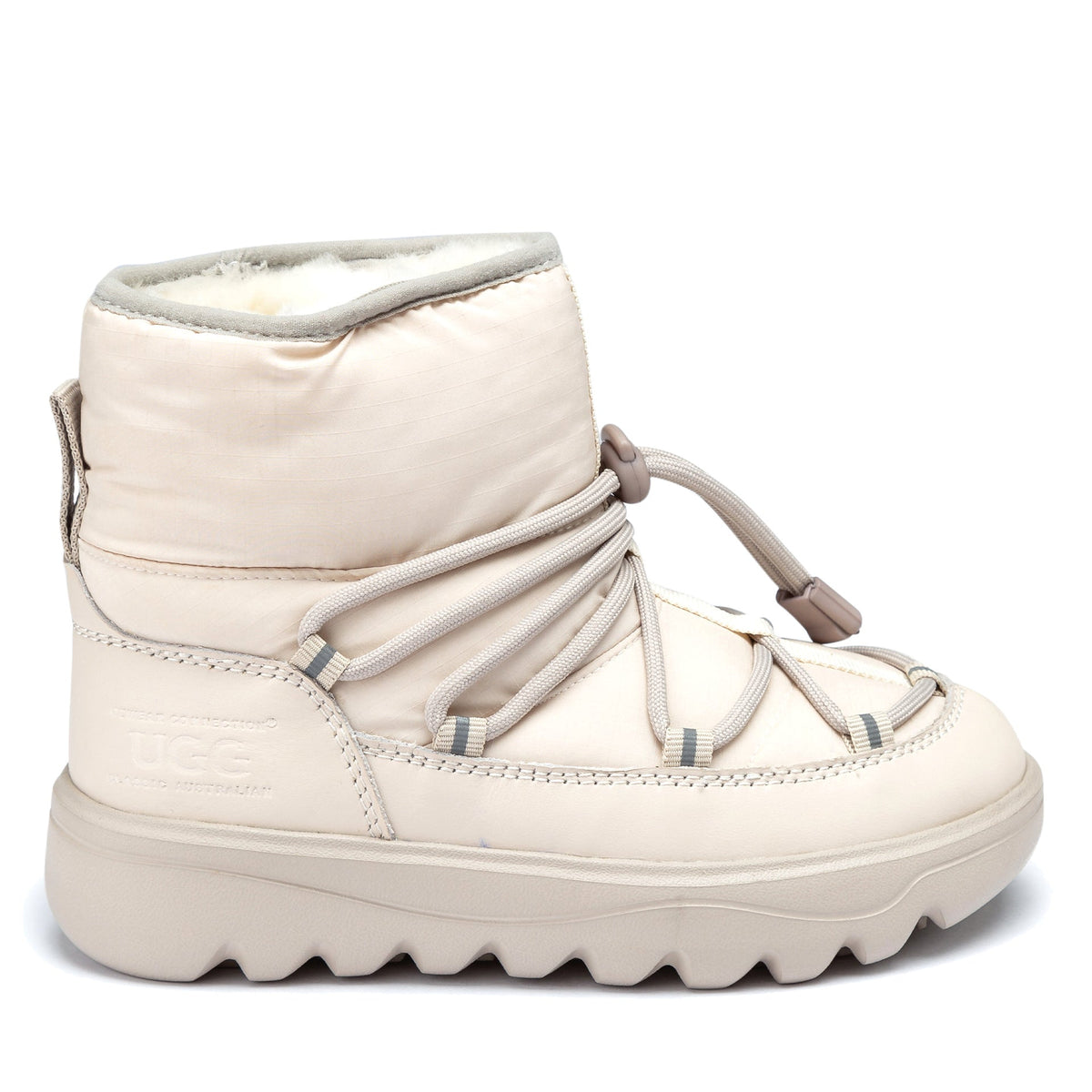 Kids Snow Water-resistant Uggs, rain boots in Dove view 1