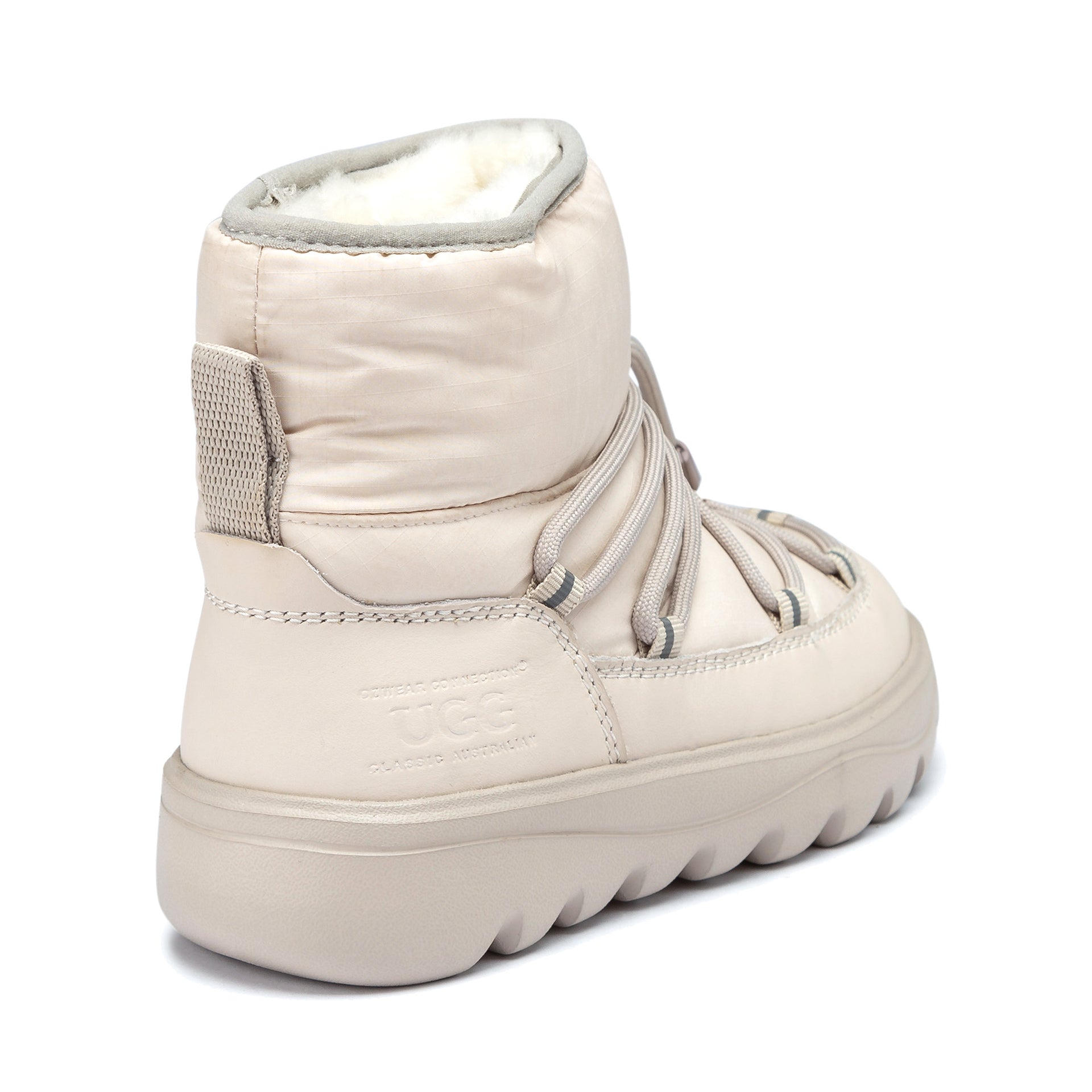 Kids Snow Water-resistant Uggs, rain boots in Dove view 2