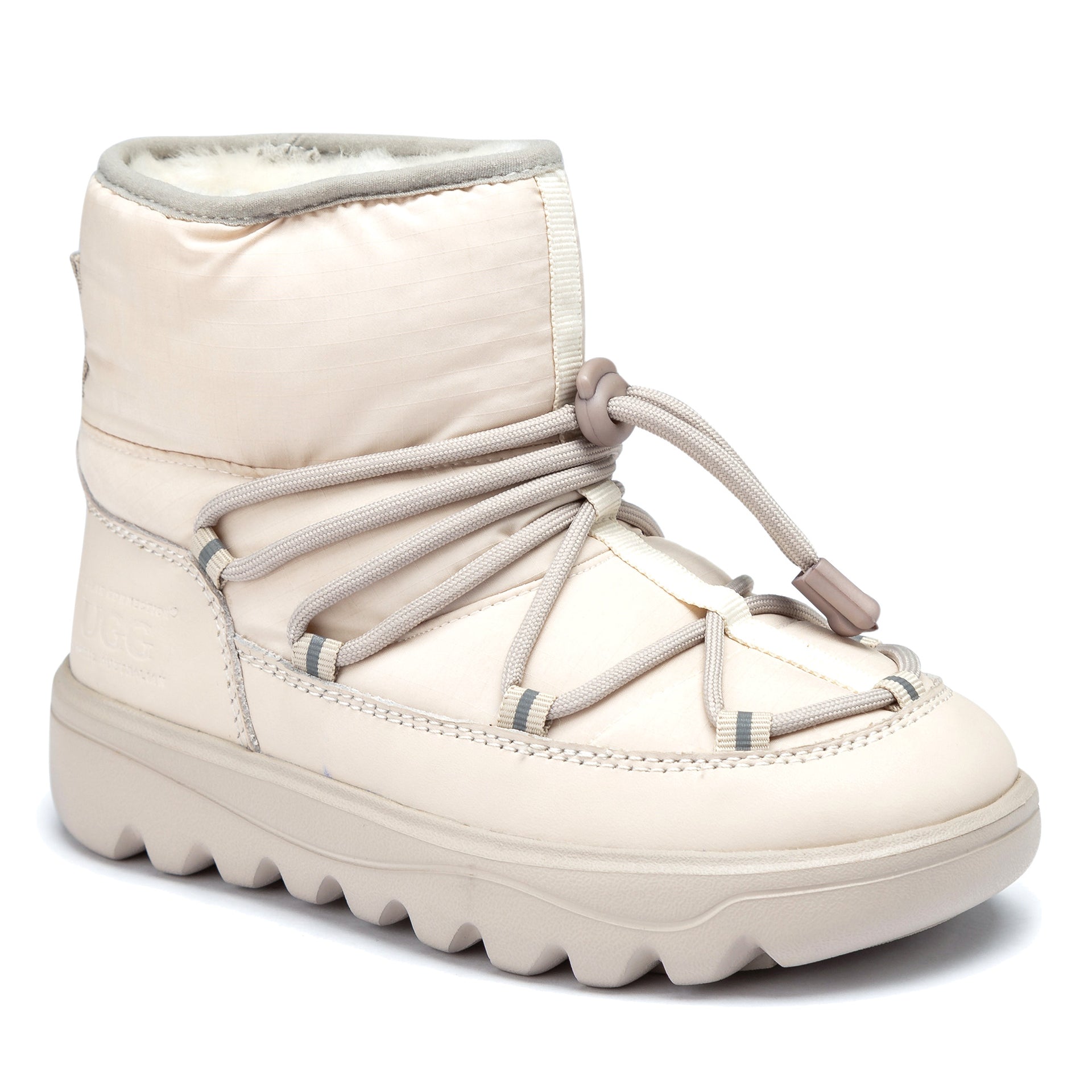 Kids Snow Water-resistant Uggs, rain boots in Dove view 3