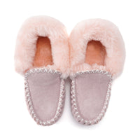 Premium Moccasin Uggs, for women and men in Pink view 15