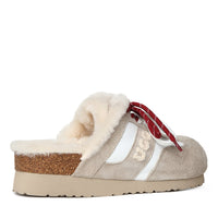 Platform Slippers Lace Uggs, for women in Fog Gray view 7