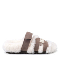Estela Logo Shearling Ugg Slippers