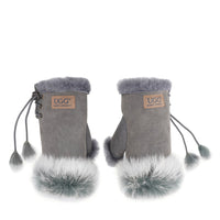 Fingerless Gloves Uggs, for women in Grey view 9