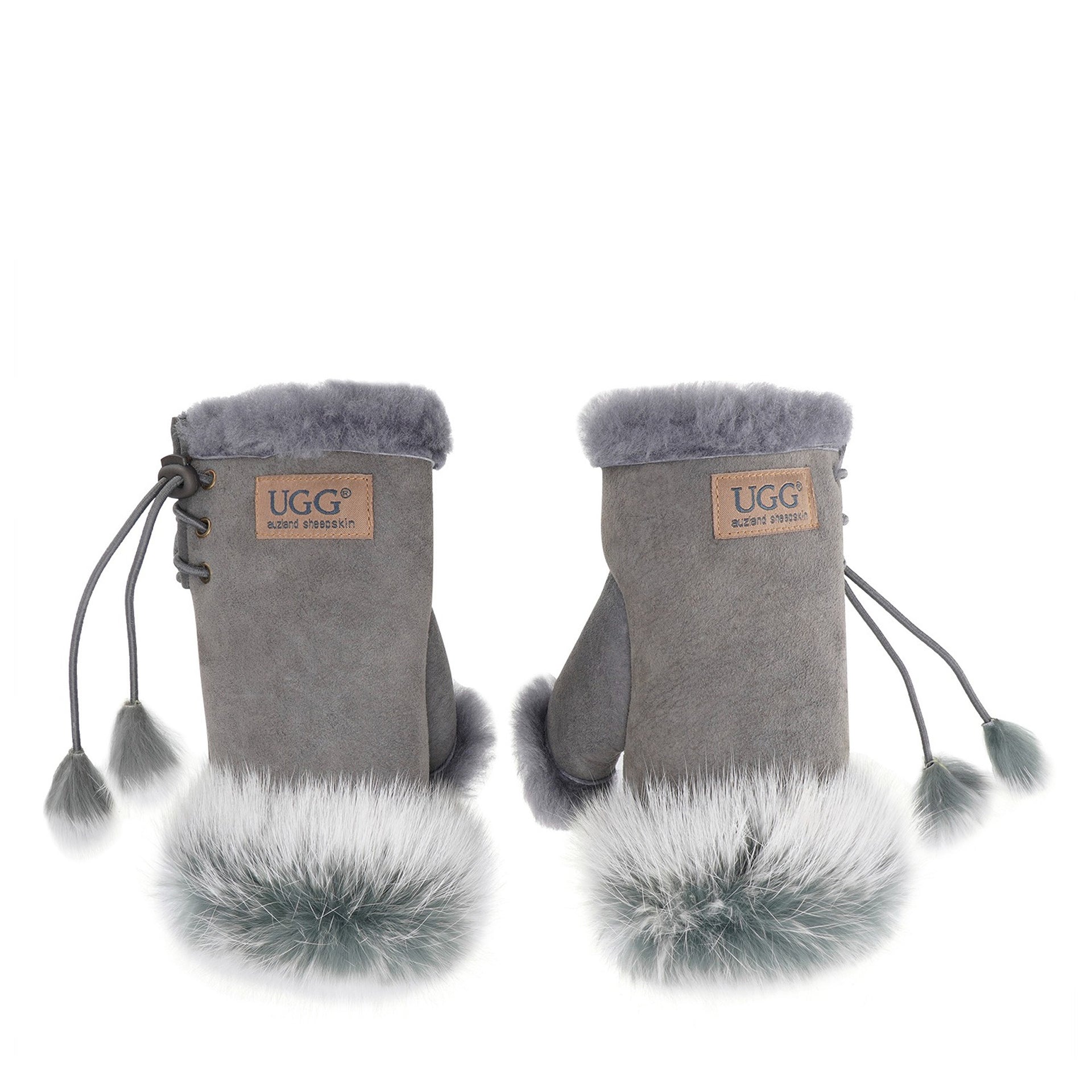 Fingerless Gloves Uggs, for women in Grey view 9