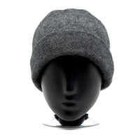 Premium Possum and Merino Wool-Plain Beanie, for women and men in Grey view 3