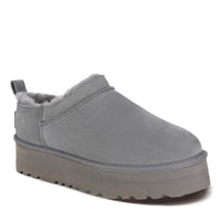 Mini Platform Uggs, women's slippers in Grey view 2