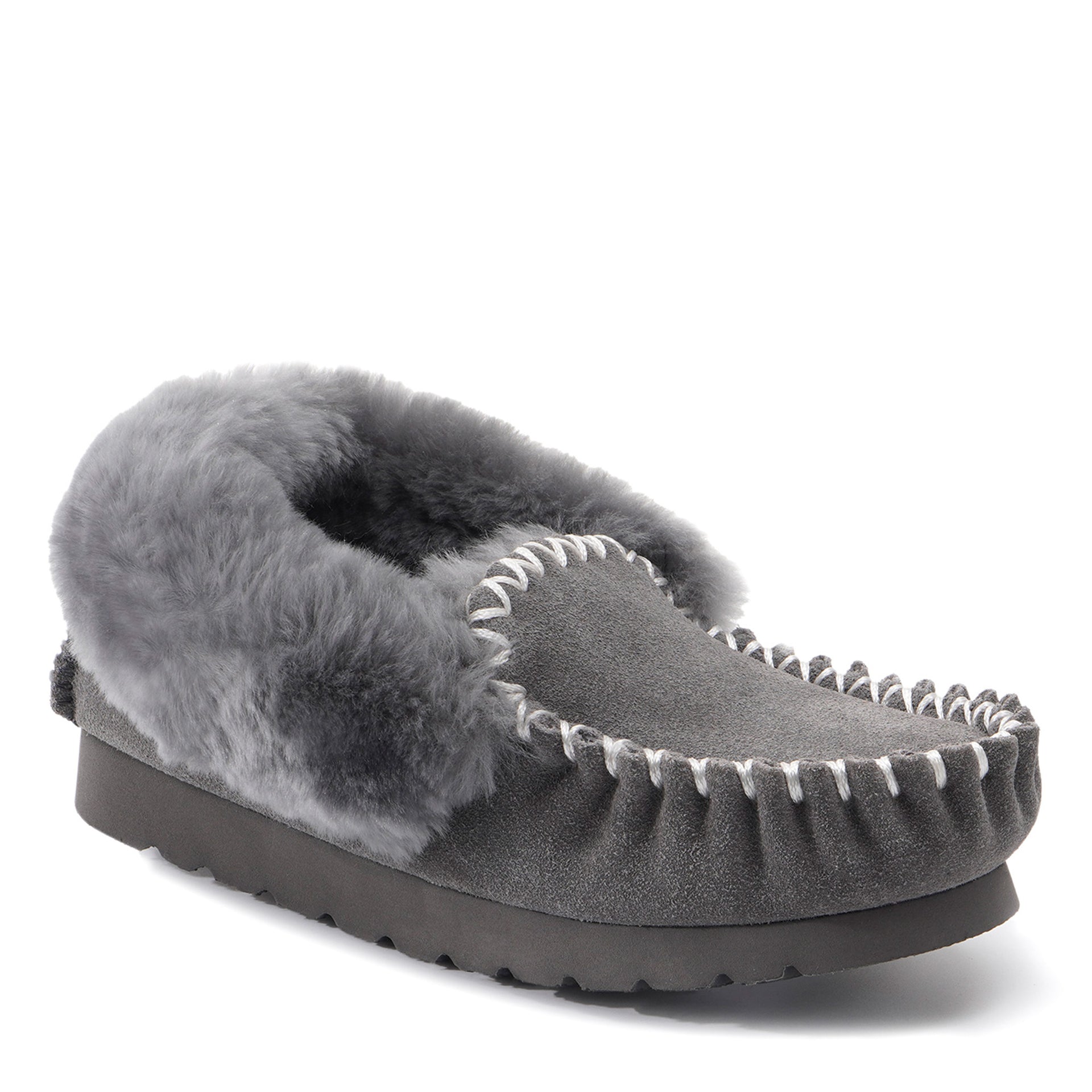 Premium Moccasin Uggs, for women and men in Grey view 17