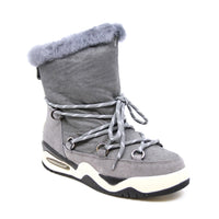 Fashion Lace Ugg Boots, for women in Grey view 7