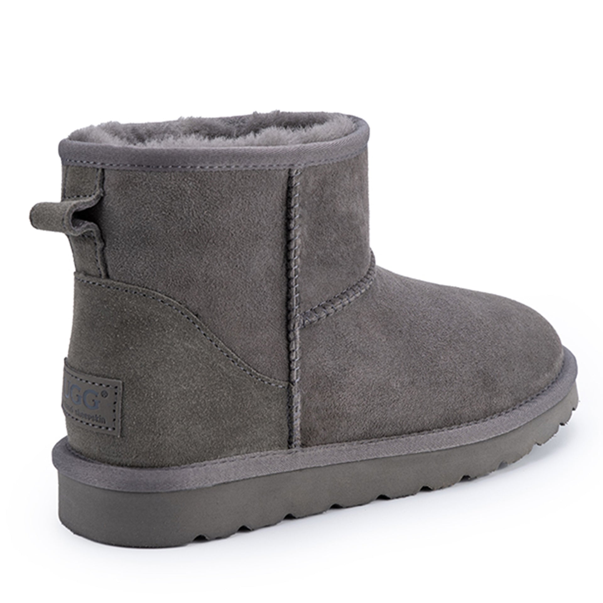 Mini Classic Ugg Boots, for women and men in Grey view 10