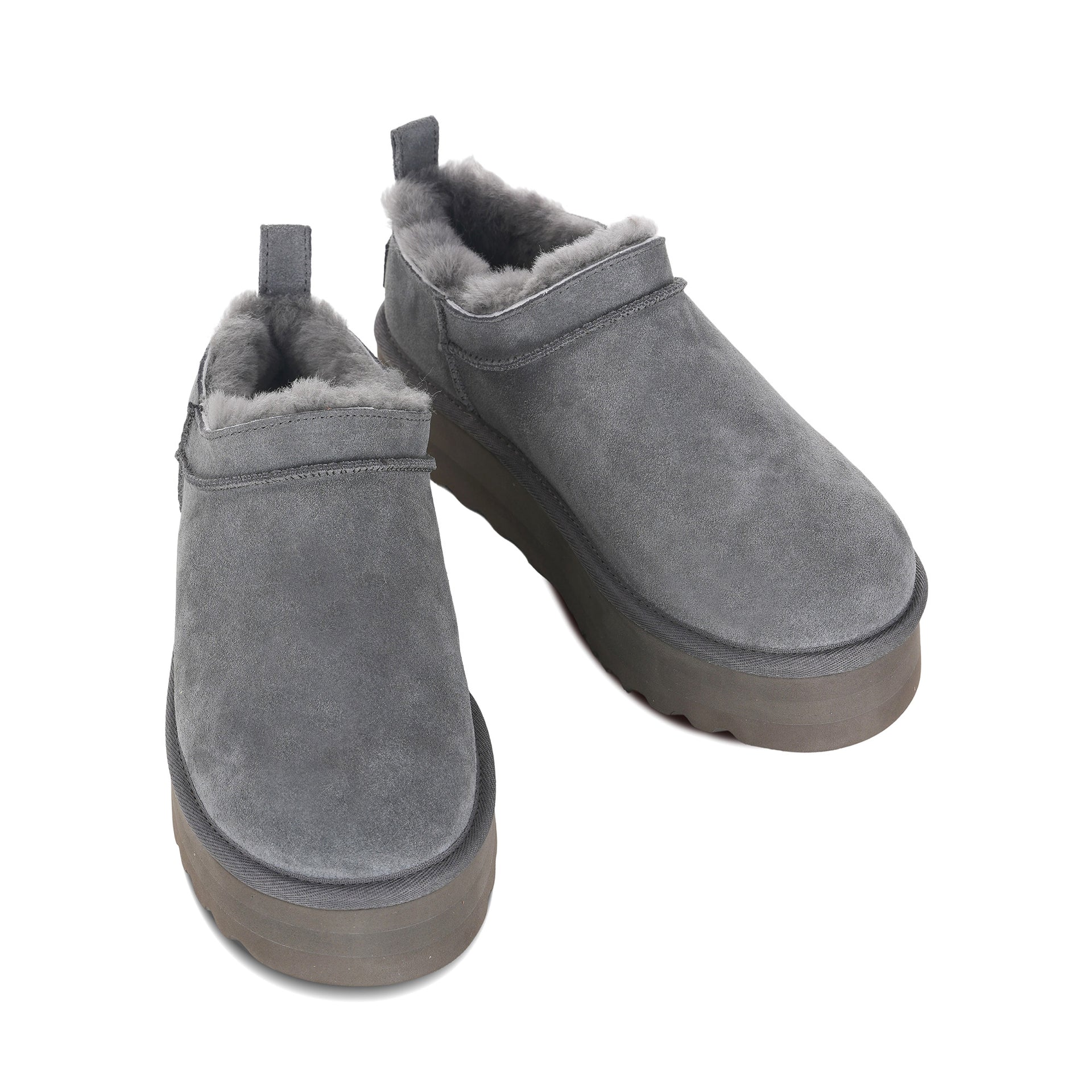 Mini Platform Uggs, women's slippers in Grey view 4