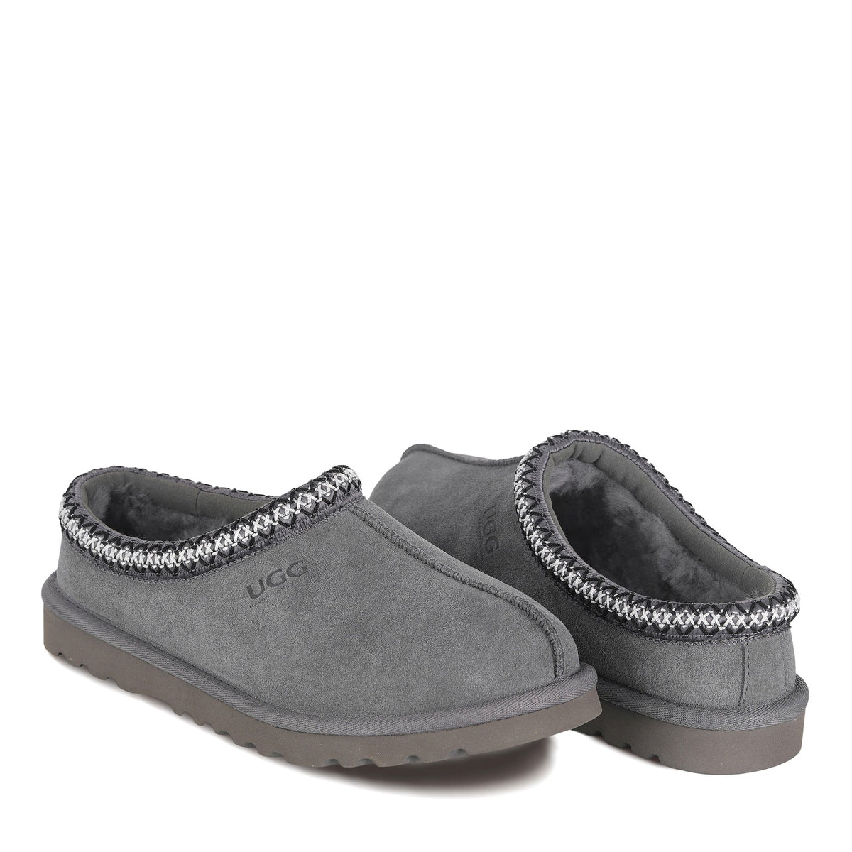 Tassie Ugg Slippers, for women and men in Grey view 3