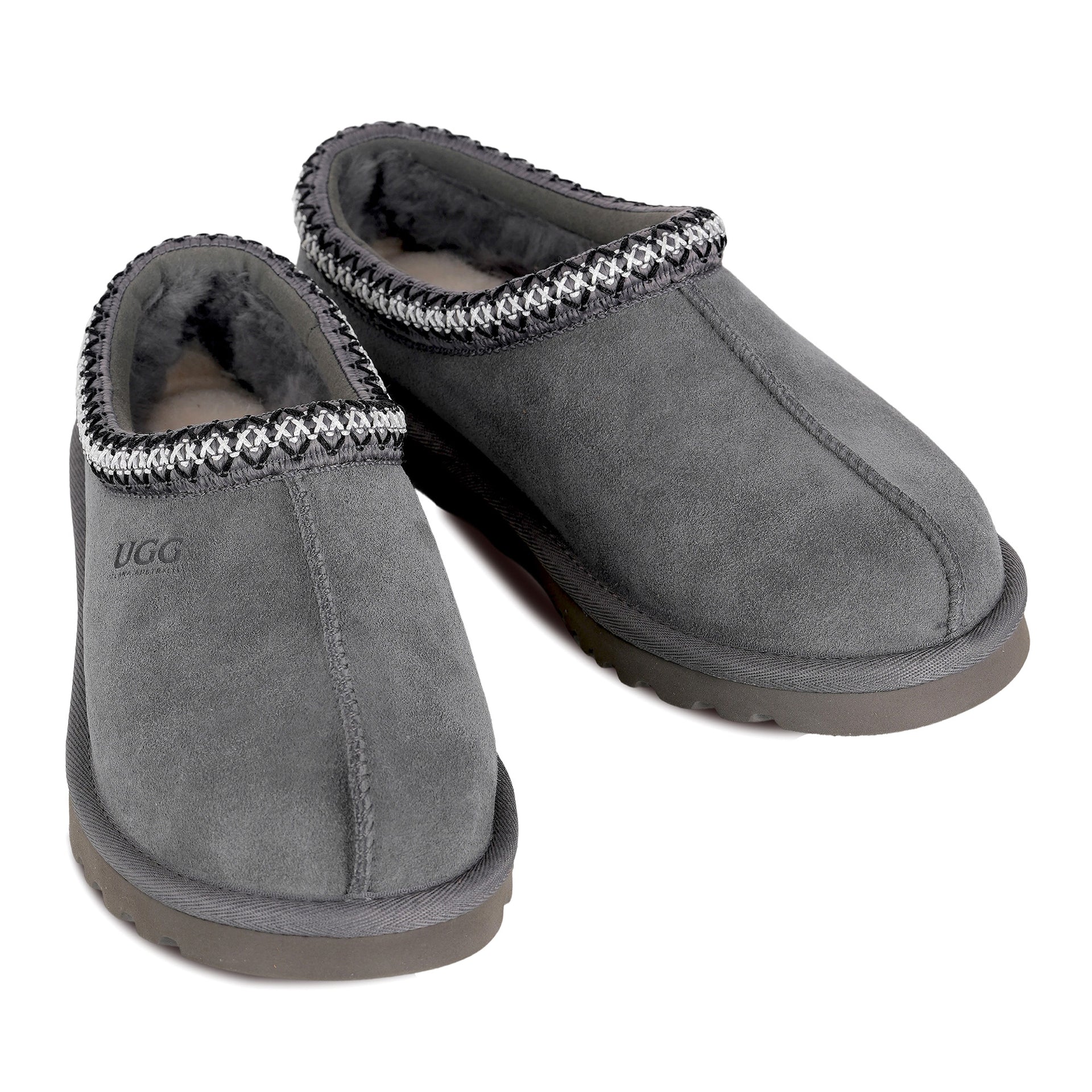 Tassie Ugg Slippers, for women and men in Grey view 4