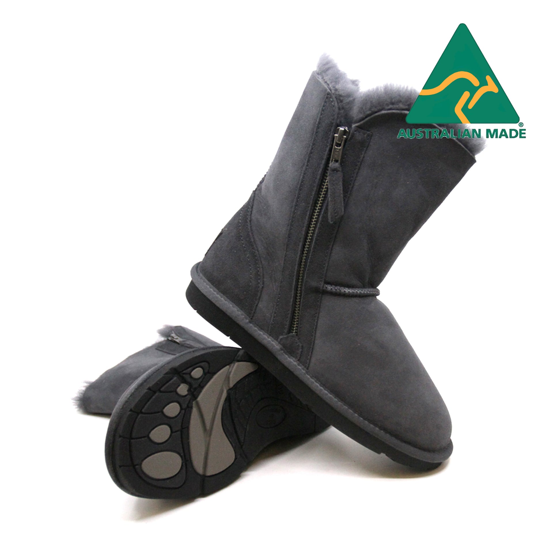 Australian Made - Leon deluxe Ugg Boots, for women in Grey view 13