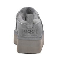 Mini Platform Uggs, women's slippers in Grey view 5