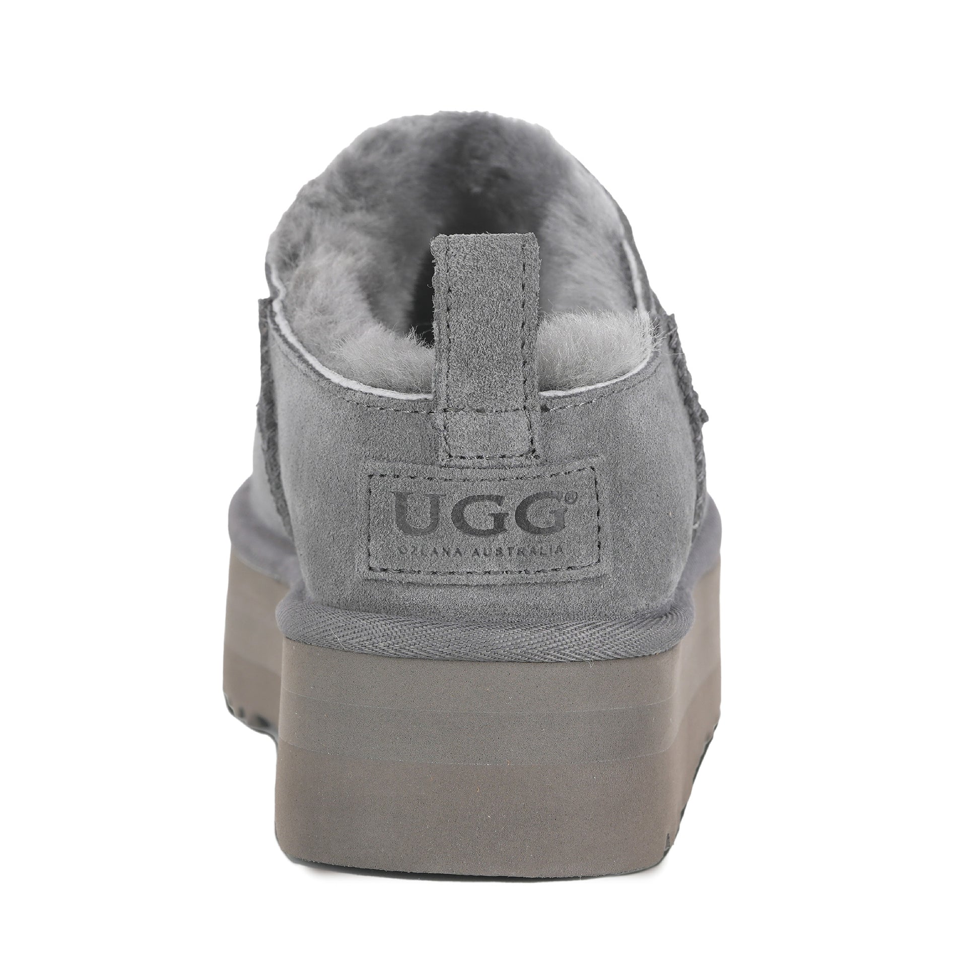 Mini Platform Uggs, women's slippers in Grey view 5