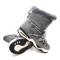 Fashion Lace Ugg Boots, for women in Grey view 10
