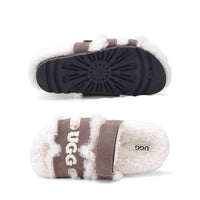 Estela Logo Shearling Ugg Slippers