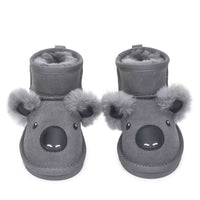 Kids Koala Ugg Boots in Grey view 10