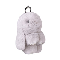 Premium Bunny Keychain, for kids in Light Grey view 7