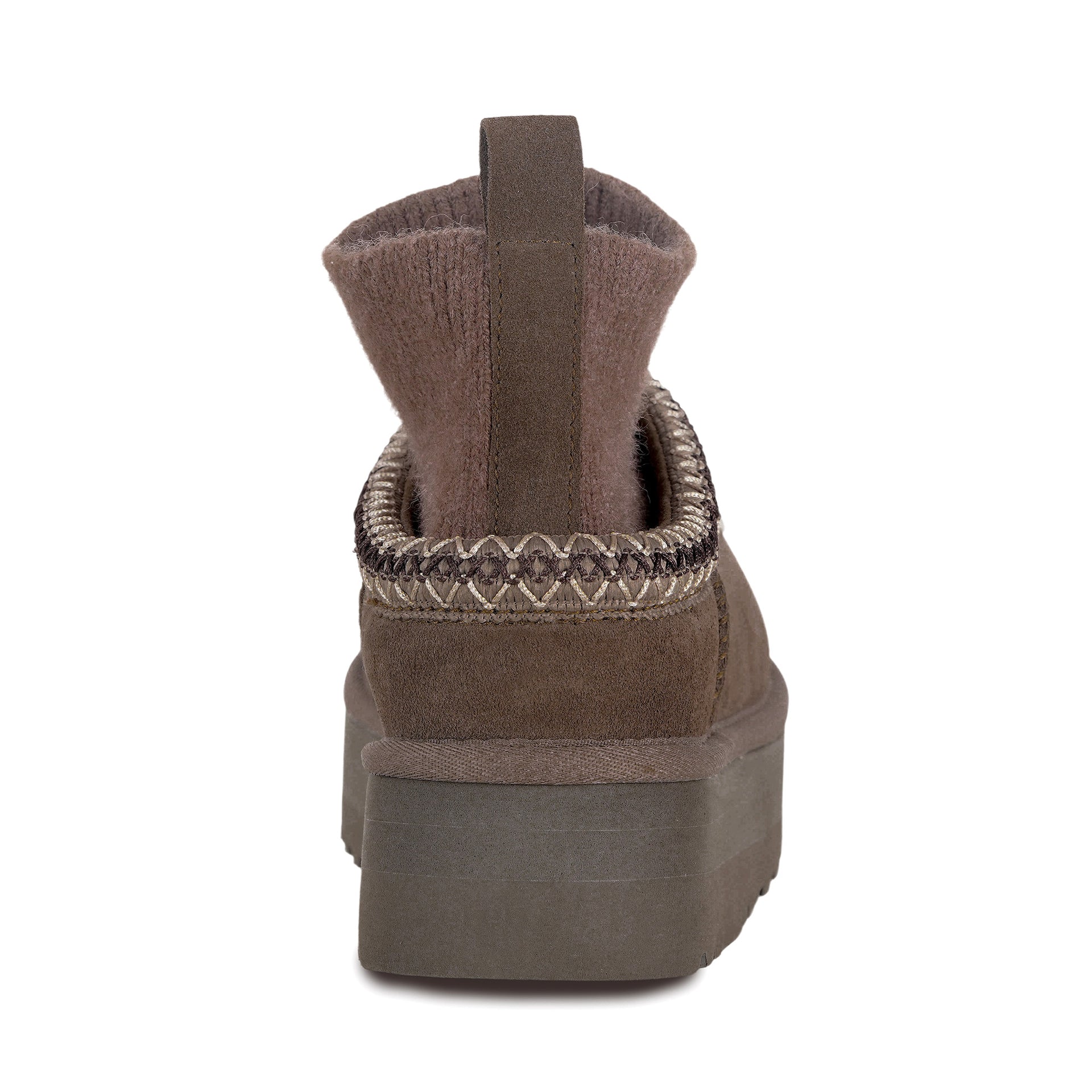 Tassie Knit Platform Uggs, women's slippers in Hickory view 9