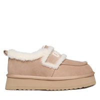 Ultimate Platform Fluffy Uggs, women's slippers in Sand view 6