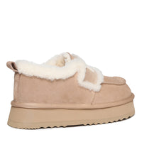Ultimate Platform Fluffy Uggs, women's slippers in Sand view 7