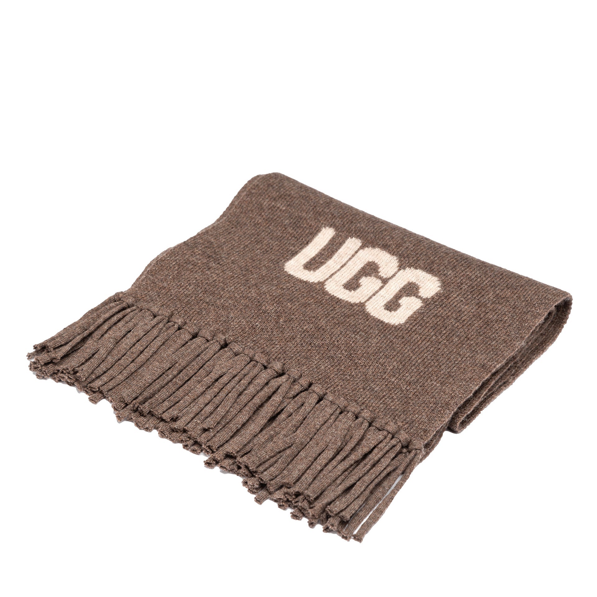 Cashmere Aus Wool Scarf Uggs, for women and men in Latte view 26