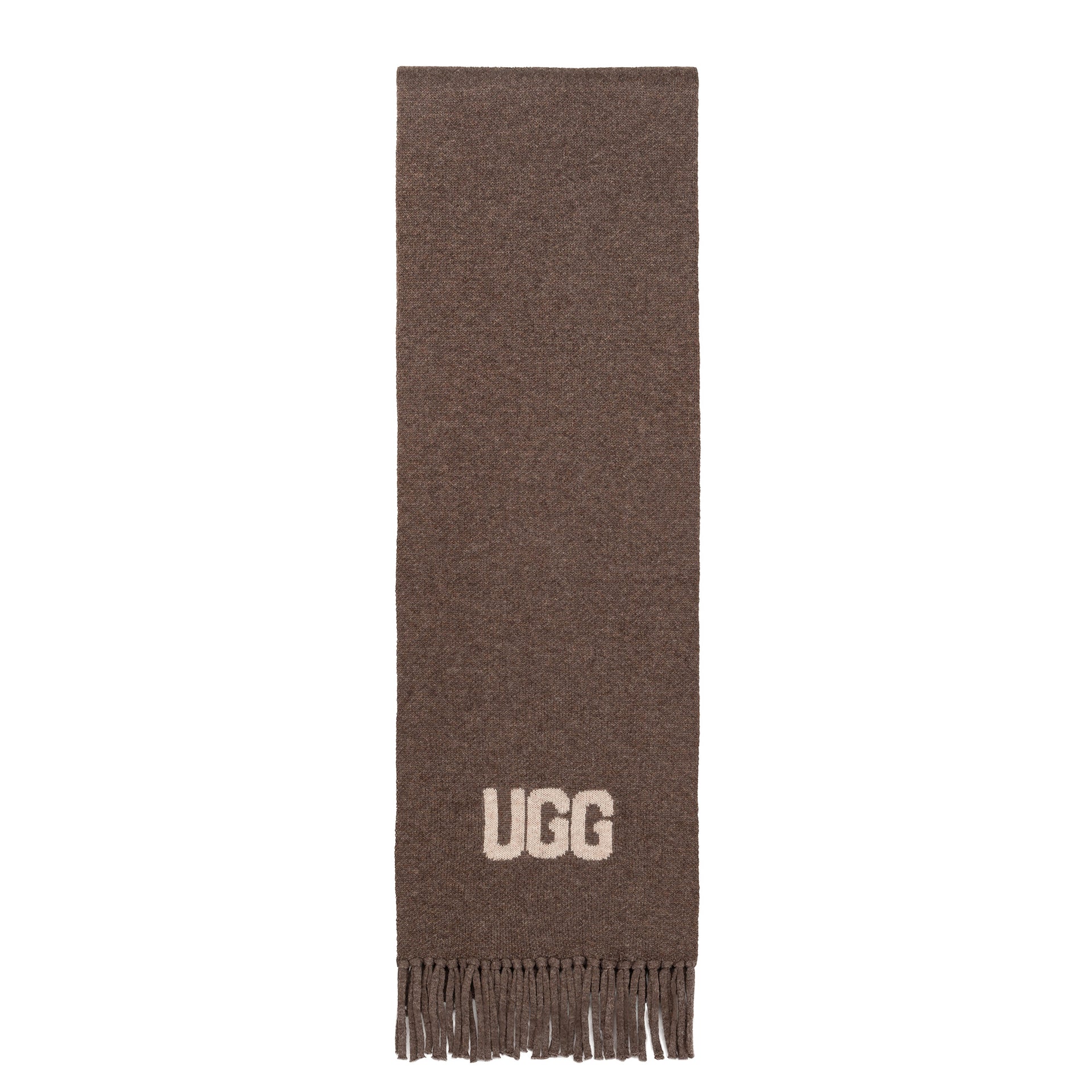 Cashmere Aus Wool Scarf Uggs, for women and men in Latte view 27