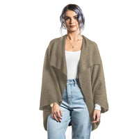 Premium Possum and Merino Wool - Moss Stitch Shrug