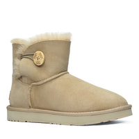 Classic Mini Button Uggs, women's boots in Mustard Seed view 12