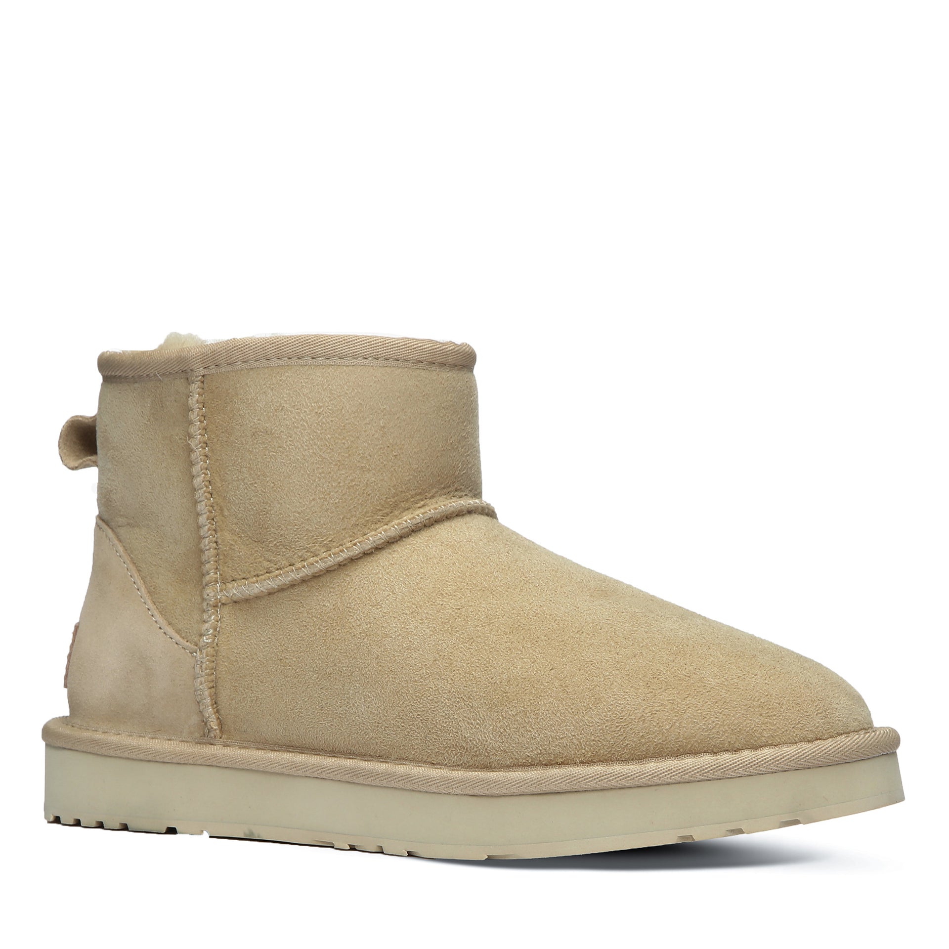 Classic Mini Uggs, women's and men's boots in Mustard Seed view 17