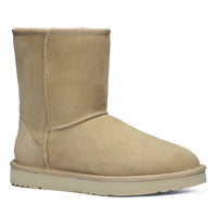 Classic Mid Uggs, women's and men's boots in Mustard Seed view 17