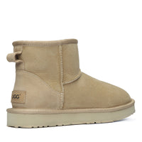 Classic Mini Uggs, women's and men's boots in Mustard Seed view 18
