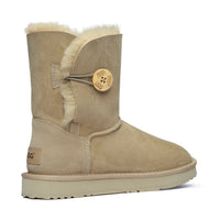 Classic Mid Button Uggs, women's boots in Mustard Seed view 18