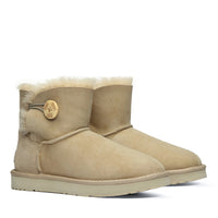 Classic Mini Button Uggs, women's boots in Mustard Seed view 14